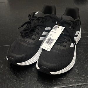 adidas Women’s Black Athletic Shoes with White Accents